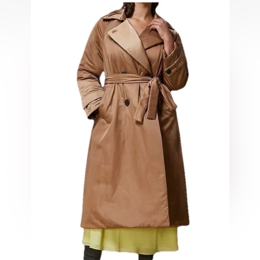 Marina Rinaldi Camel Trench Coat